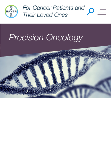 Bayer Pharmaceuticals Web Portal Mobile Design 5
